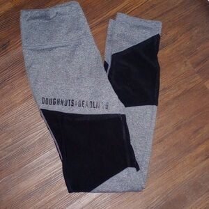 Doughnuts and Deadlifts leggings